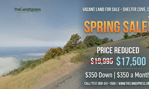 Vacant land for sale Shelter Cove, Humboldt County, California