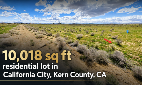 10,018 Sq Ft - Vacant Land For Sale, Dirt Road Access, Secluded, Investment opportunity! California City, Kern County, CA
