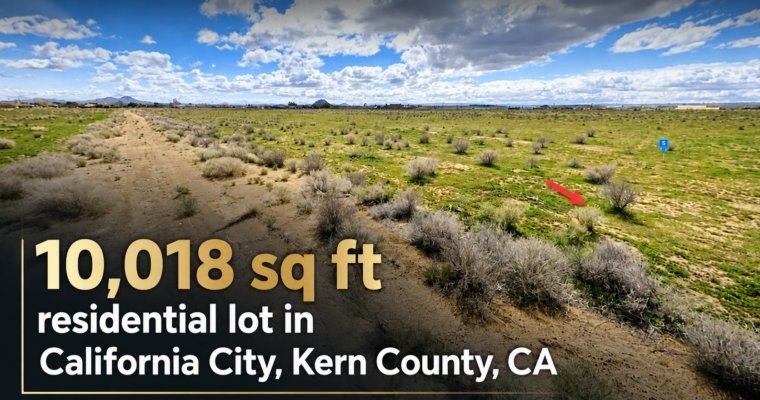 32 10,018 Sq Ft - Vacant Land For Sale, Dirt Road Access, Secluded, Investment opportunity! California City, Kern County, CA