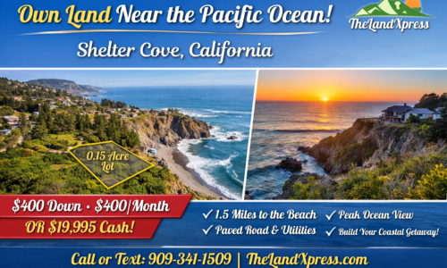6,538 sq ft Lot – 1.5 Miles from the Beach, Paved Road Access, Electricity, Water, and Sewer available on the street!