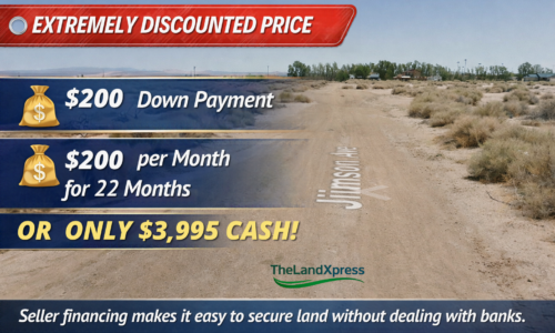 7,027 Sq Ft – Off-Grid Opportunity, Desert Lot, Dirt Road Access, Buy and Hold!
